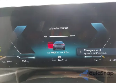 2023 BMW I4 Edrive35 из США, поврежденный, VIN WBY43AW00PFP38974